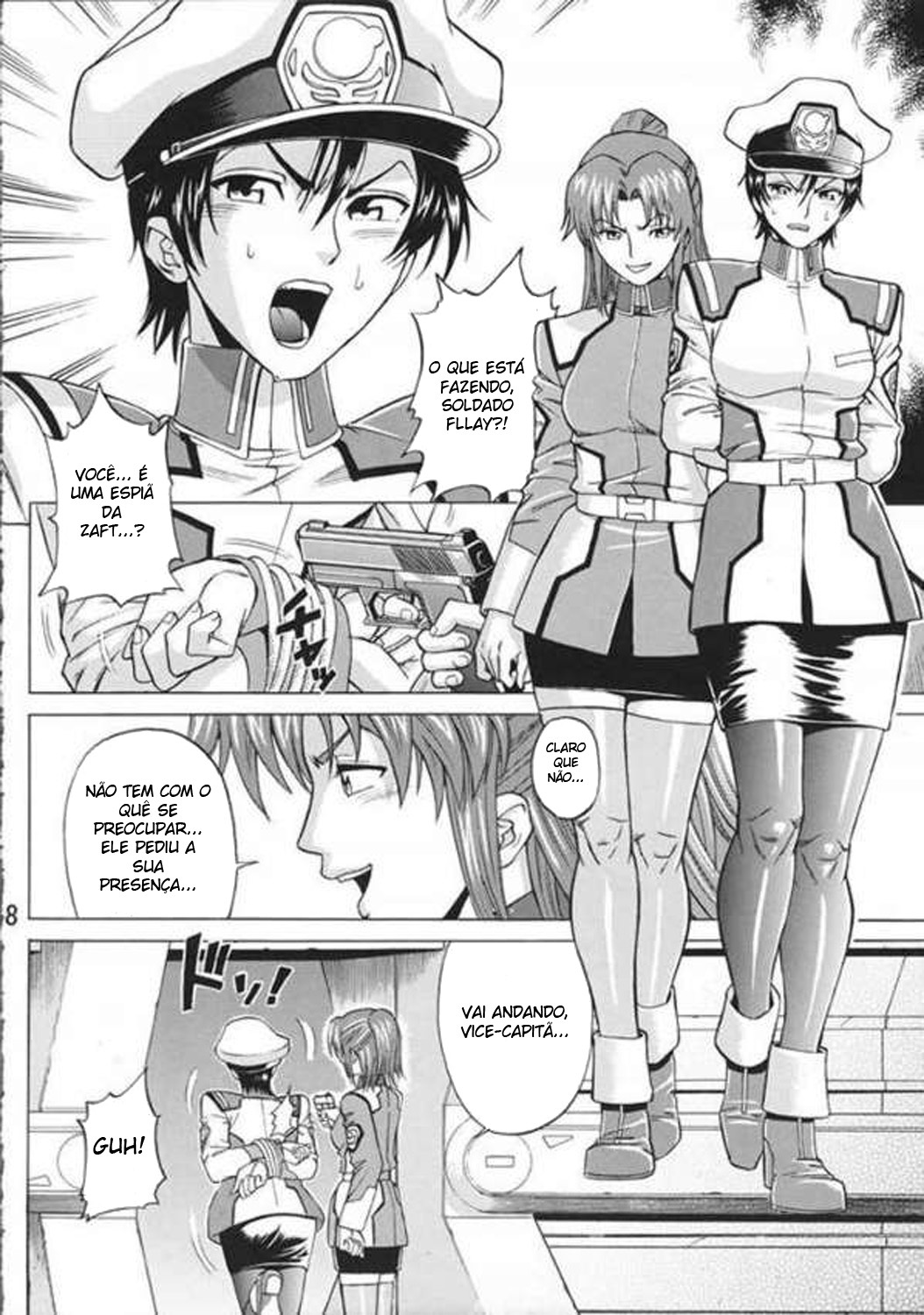 (CR35) [Bakuretsu Fusen (Denkichi)] Burst!! Vol. 1 (Mobile Suit Gundam SEED) [Portuguese-BR] [BartSSJ] page 7 full