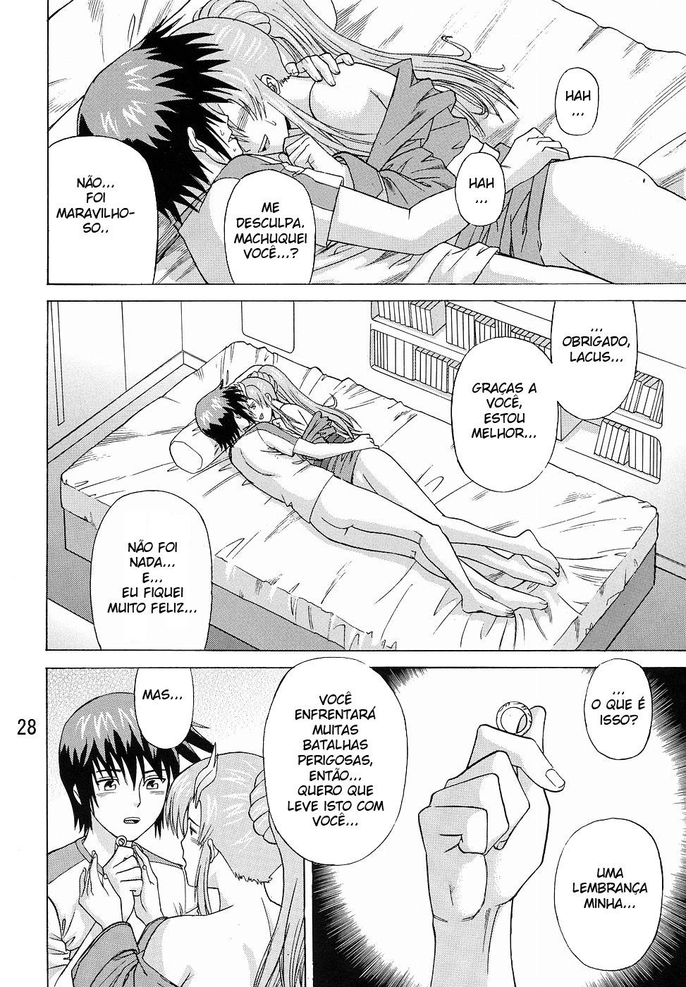 (CR35) [Bakuretsu Fusen (Denkichi)] Burst!! Vol. 2 (Mobile Suit Gundam SEED) [Portuguese-BR] [BartSSJ] page 27 full