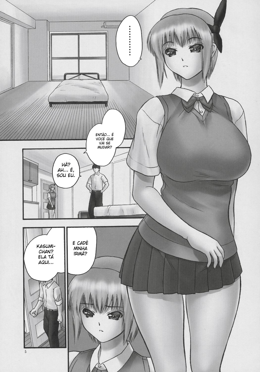(C71) [Hellabunna (Iruma Kamiri)] Rei Chapter 03: Involve Slave to the Grind (Dead or Alive) [Portuguese-BR] page 4 full