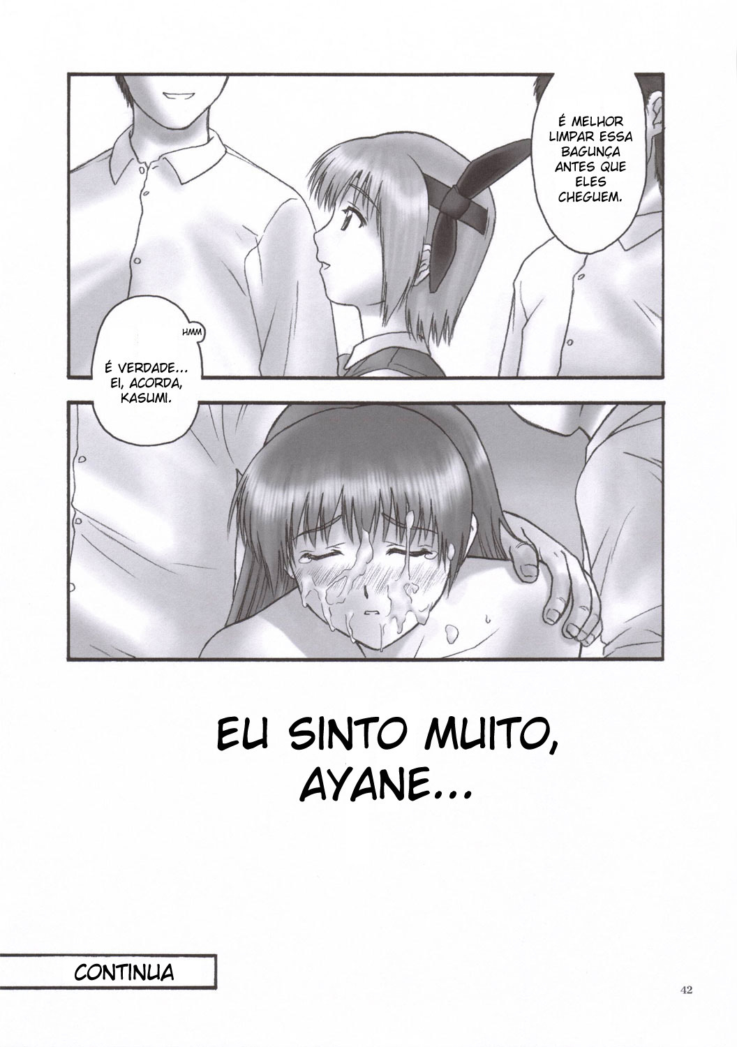 (C69) [Hellabunna (Iruma Kamiri)] REI - slave to the grind - CHAPTER 02: COMPULSION (Dead or Alive) [Portuguese-BR] page 41 full