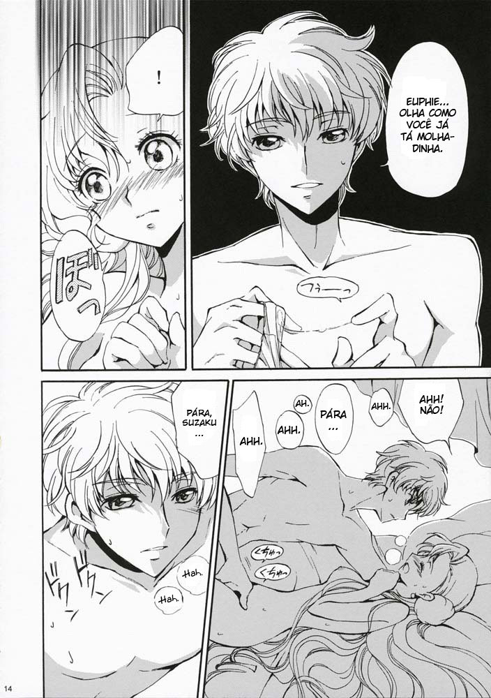 (Comic Creation 19) [Kurimomo (Tsukako)] Drowning (Code Geass: Lelouch of the Rebellion) [Portuguese-BR] [BartSSJ] page 13 full