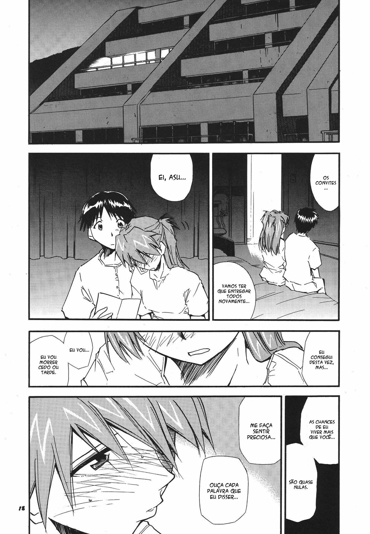 (C68) [Studio Kimigabuchi (Kimimaru)] RE-TAKE 3 (Neon Genesis Evangelion) [Portuguese-BR] [Mental_Inertia] page 19 full