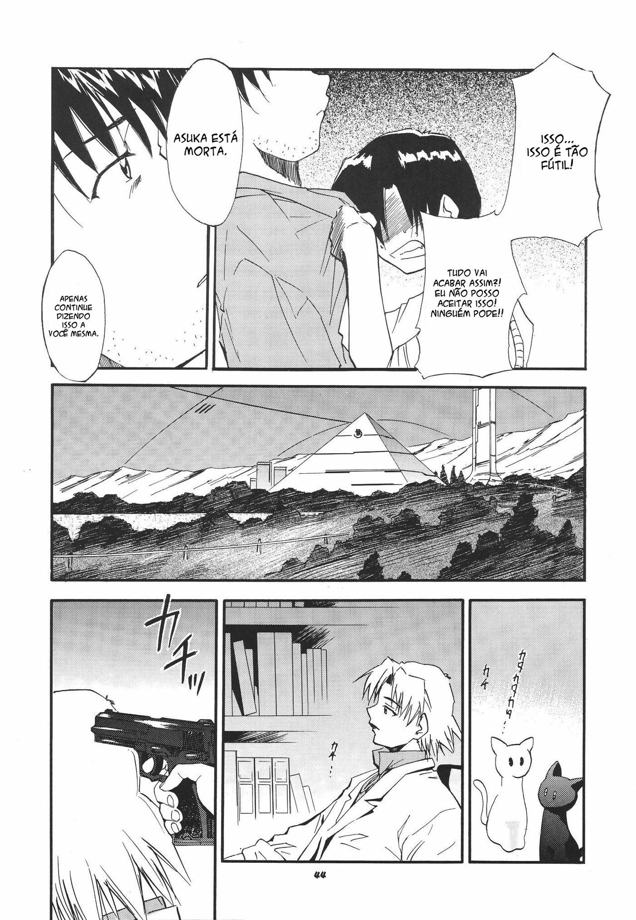 (C68) [Studio Kimigabuchi (Kimimaru)] RE-TAKE 3 (Neon Genesis Evangelion) [Portuguese-BR] [Mental_Inertia] page 44 full