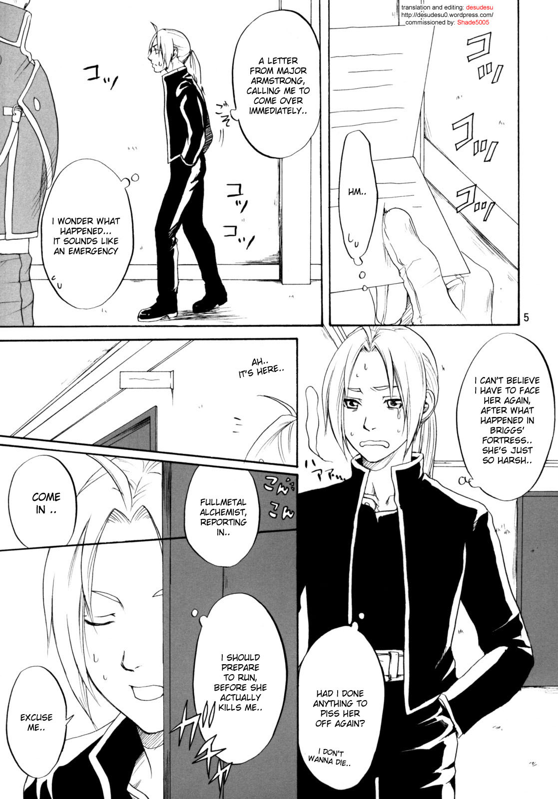 [R55 Kyouwakoku (Kuroya Kenji)] SOIX 3 (Fullmetal Alchemist) [English] [desudesu] [2008-09] page 5 full