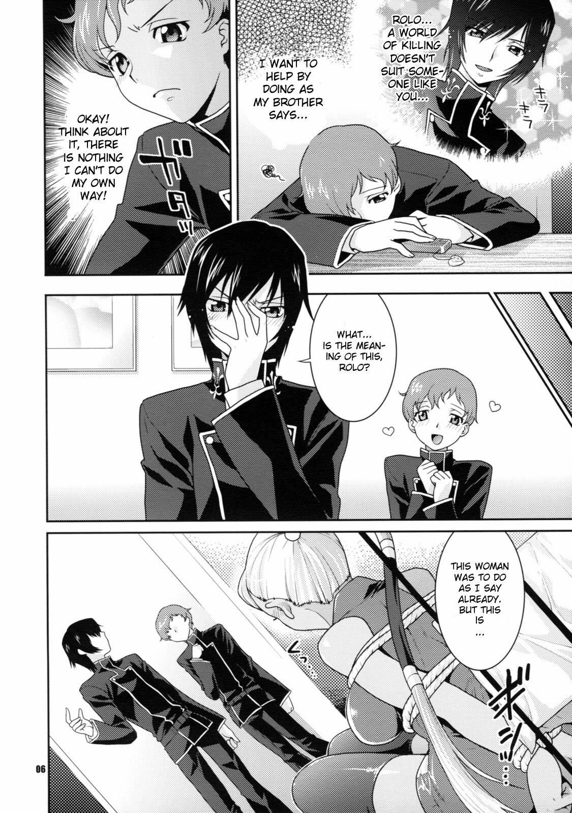 (C74) [NEKOMATAYA (Nekomata Naomi)] Kamen no Shita no Mitsu jou (Code Geass) (English) page 6 full