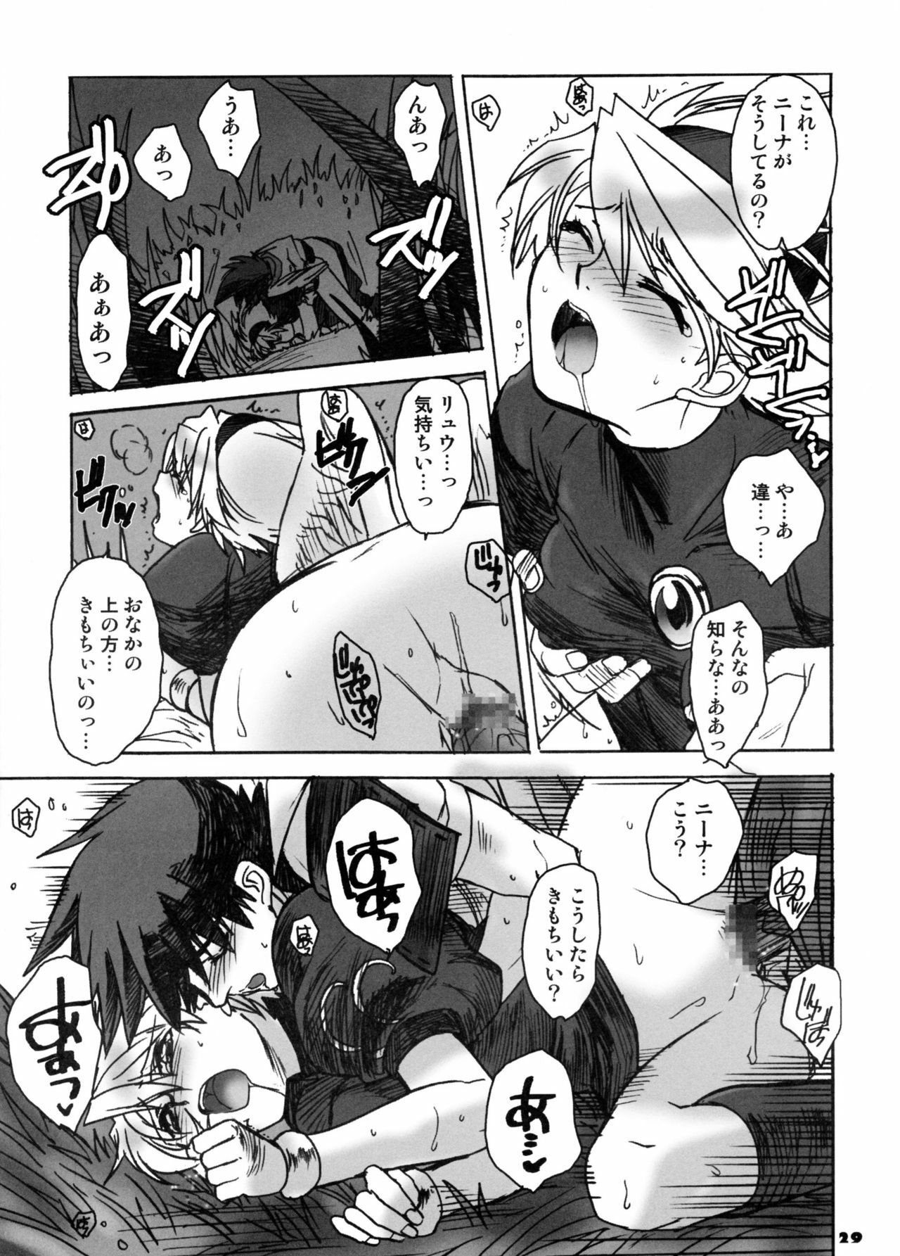 (C74) [Toko-ya (Kitoen)] Nina-san ga Taihen na Koto ni Naru Hon. 04 (Breath of Fire III) page 28 full