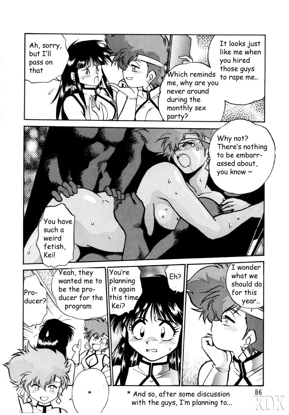 (C66) [Studio Katsudon (Manabe Jouji)] Imasara Dirty Pair Soushuuhen (Dirty Pair) [English] ==DesuDesu== page 86 full