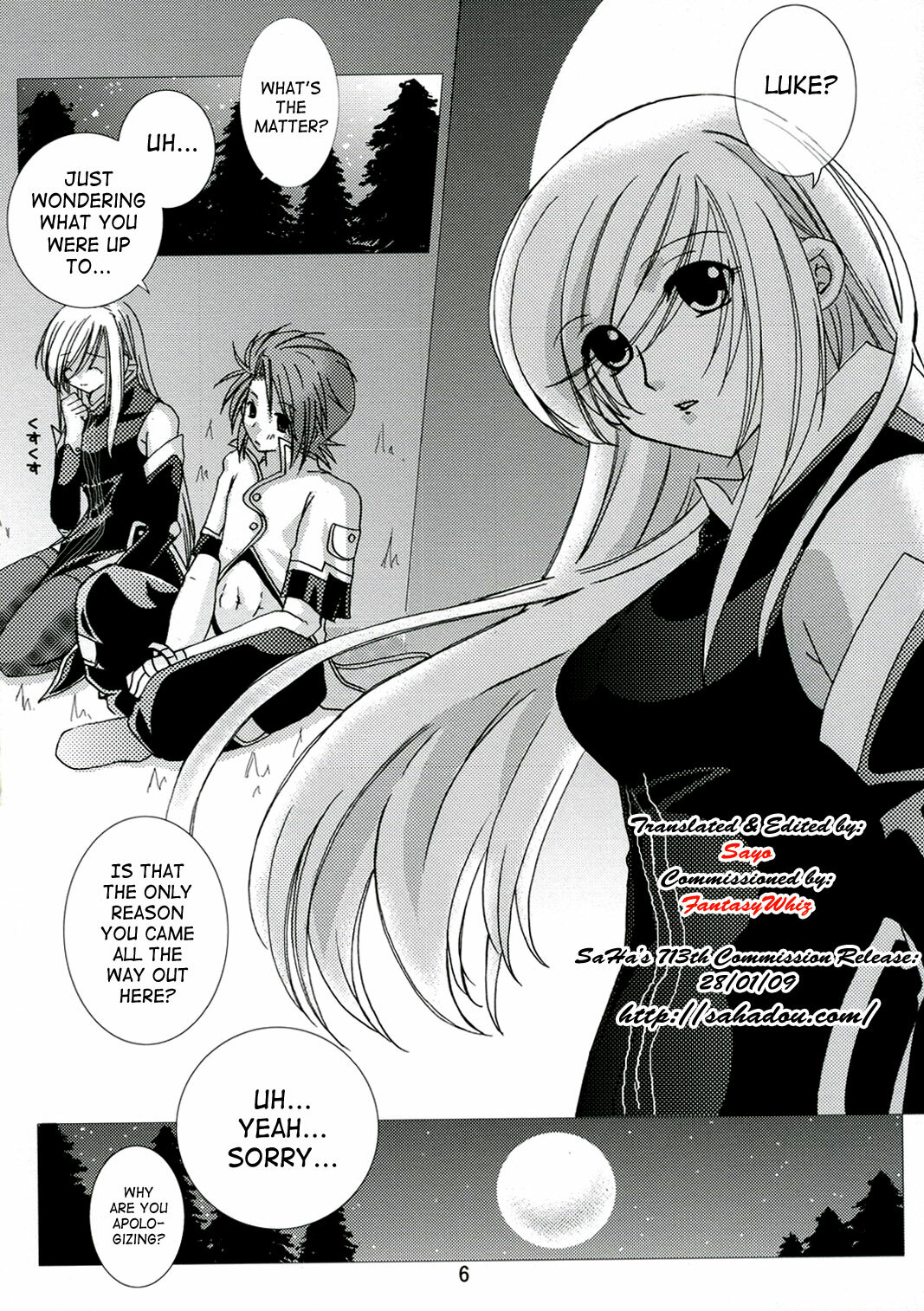 (C70) [Harapeko Manbou (Ikuhashi Muiko, Kyougoku Akira)] Great Tear Oppai | Great Tear Breasts (Tales of the Abyss) [English] {SaHa} page 5 full