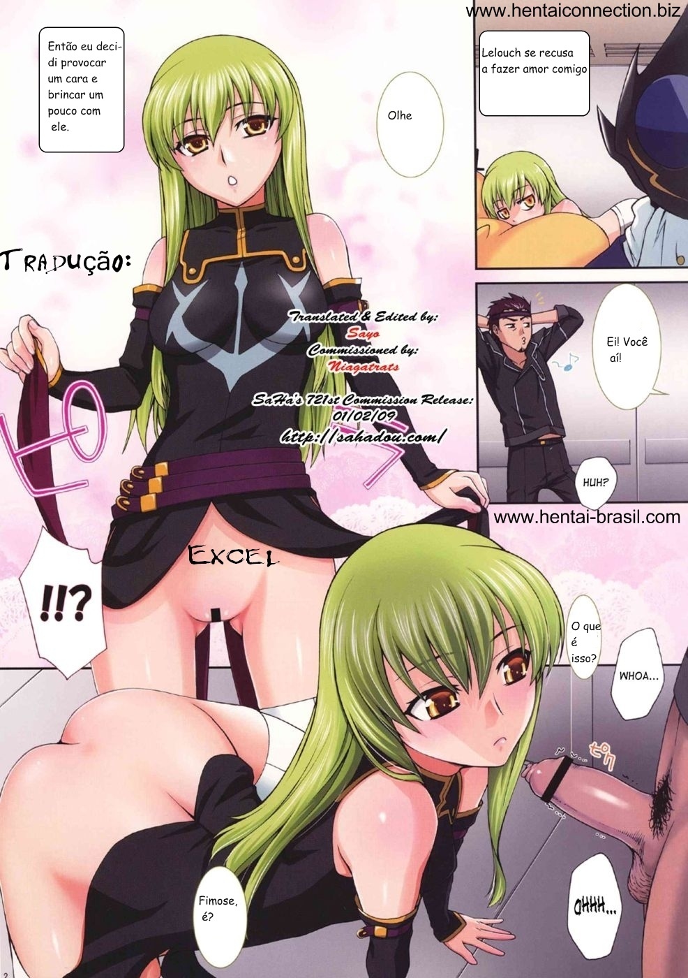 (C75) [KABAYAKIYA (Unagimaru)] Black Diary (CODE GEASS: Hangyaku no Lelouch) [Portuguese-BR] page 2 full