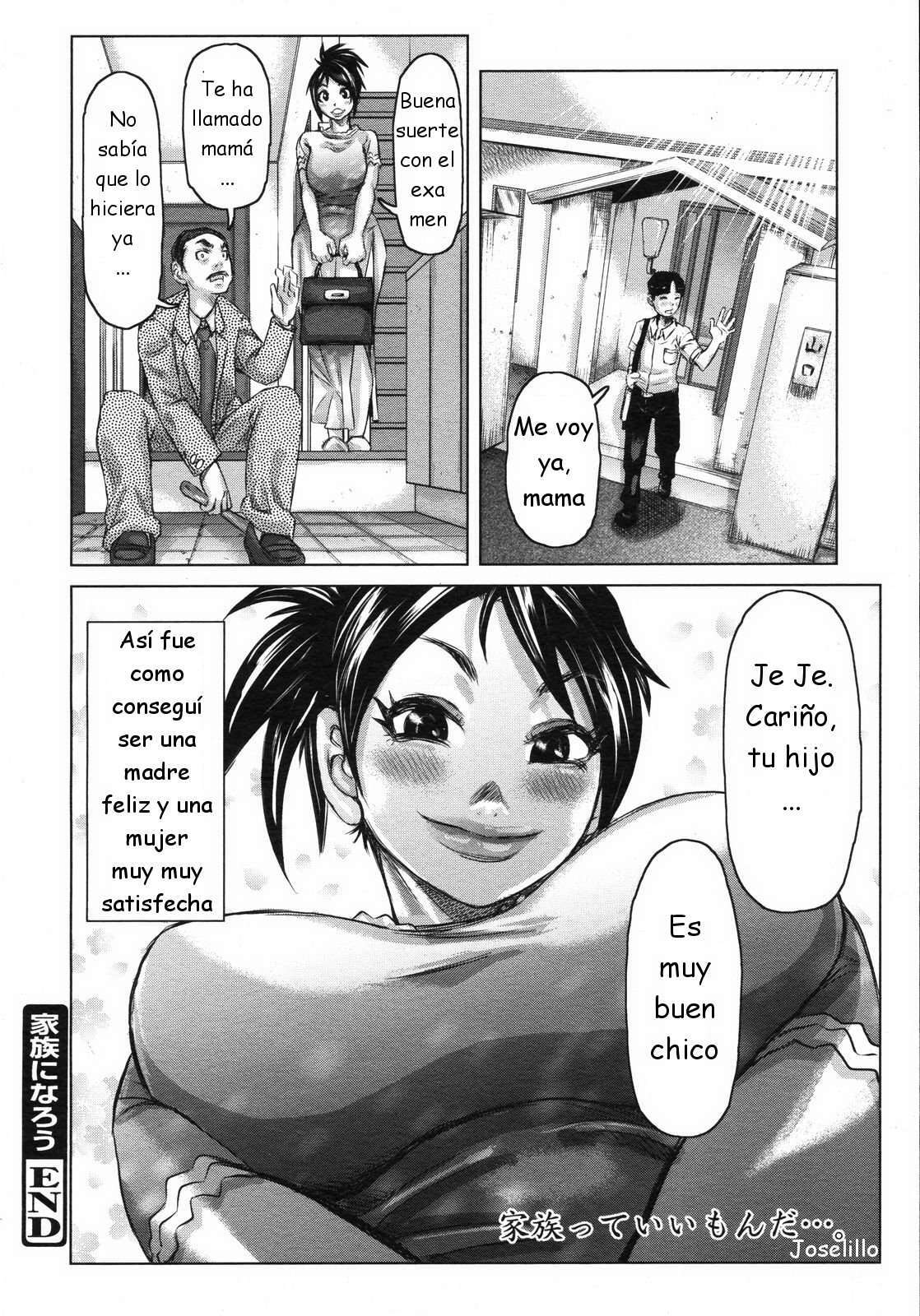 [Kira Hiroyoshi] Kazoku ni Narou | Ser una familia (Chijo Wakusei) [Spanish] [joselillo] page 20 full