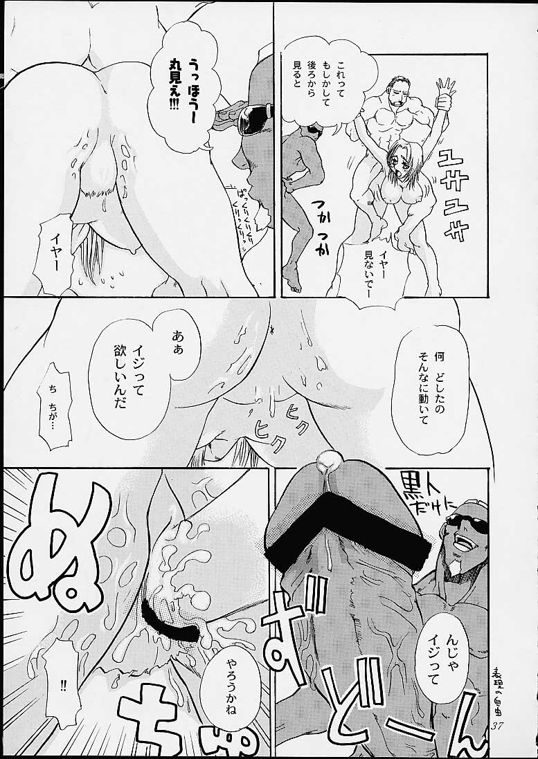 (CR29) [Abbey Load, MT Bombertei (RYO, MT Bomber)] Subete ha Waga Zaregotori (Dead or Alive) page 34 full