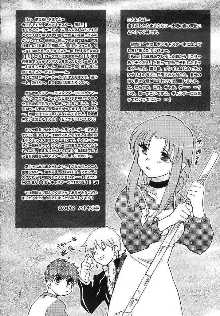 (SC23) [BUMSIGN (Hatoya Kobayashi)] stay night once more (Fate/stay night) page 19 full