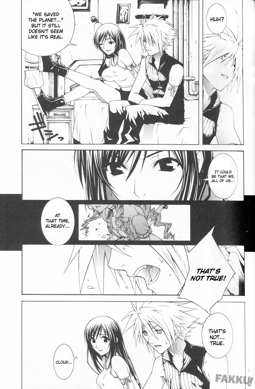 (C67) [IRODORI (nittakumi)] B2B - Body 2 Body (Final Fantasy VII) [English] [FAKKU] page 7 full
