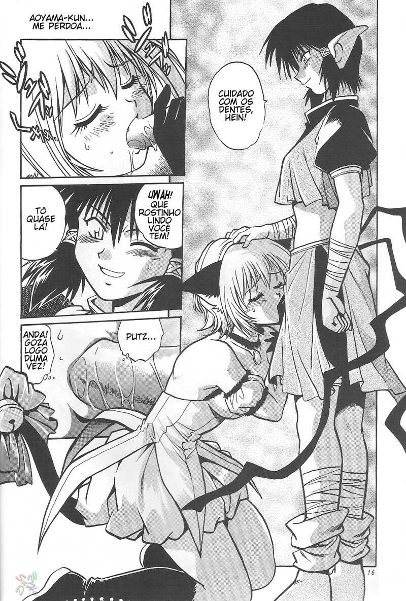 (CR32) [Studio Katsudon (Manabe Jouji)] Tokyo Myu Myu (Tokyo Mew Mew [Mew Mew Power]) (Portuguese) page 14 full