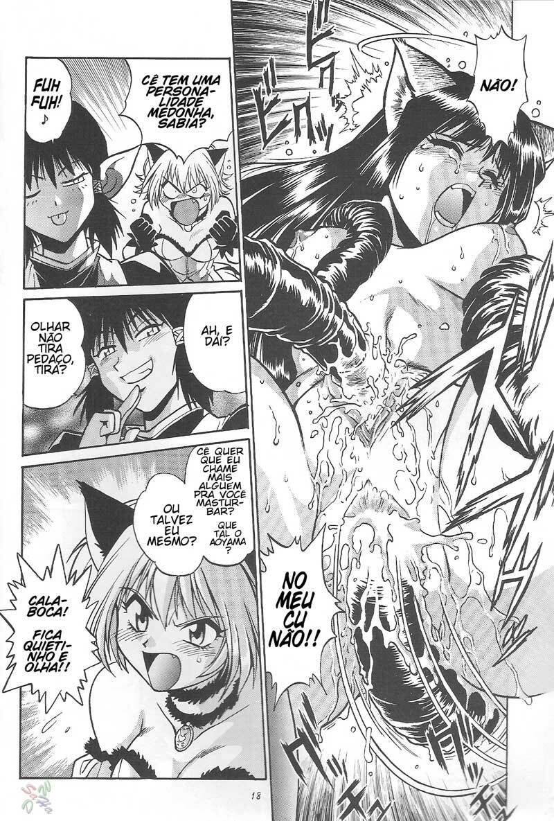 (CR32) [Studio Katsudon (Manabe Jouji)] Tokyo Myu Myu (Tokyo Mew Mew [Mew Mew Power]) (Portuguese) page 16 full