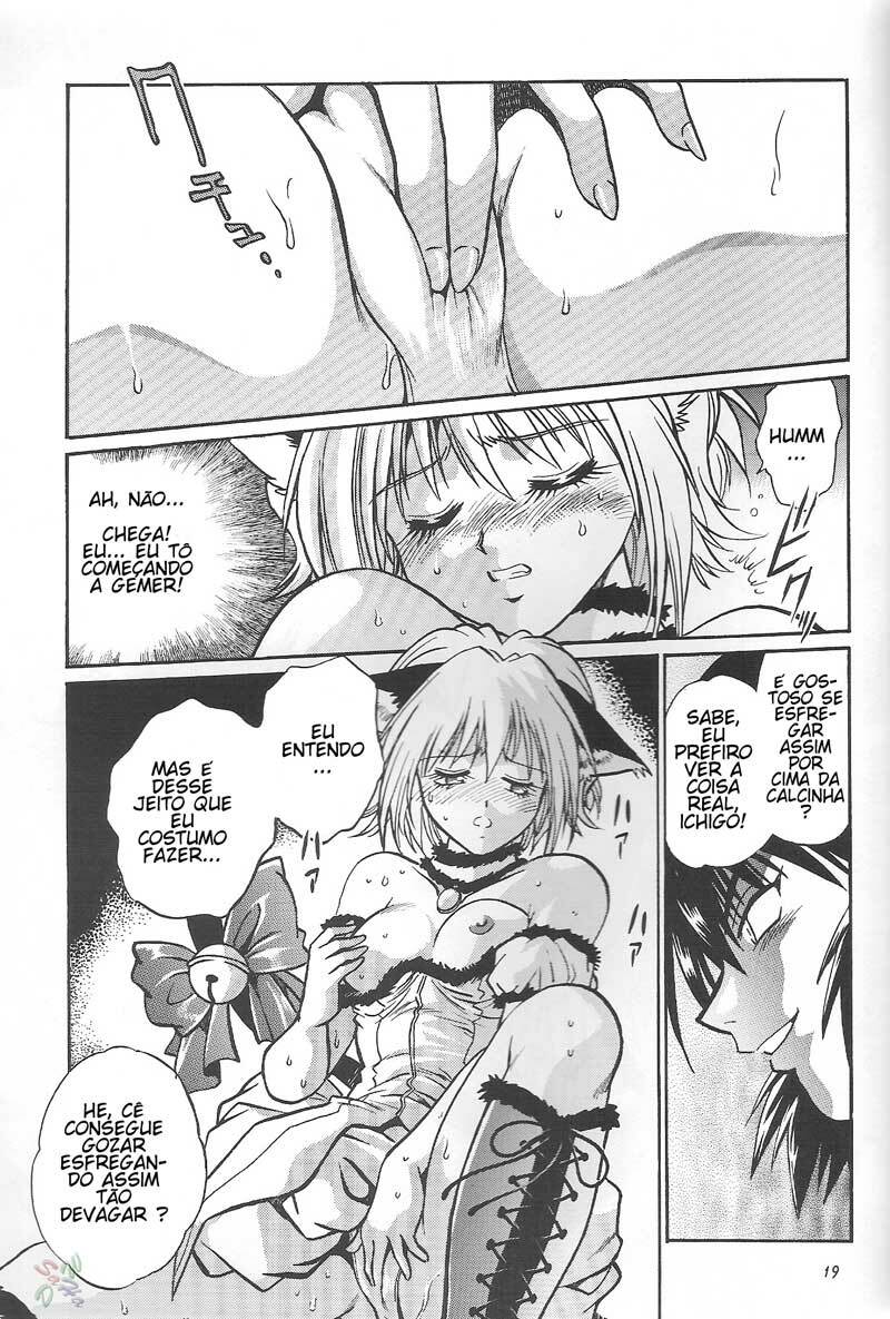 (CR32) [Studio Katsudon (Manabe Jouji)] Tokyo Myu Myu (Tokyo Mew Mew [Mew Mew Power]) (Portuguese) page 17 full