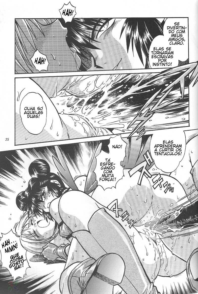 (CR32) [Studio Katsudon (Manabe Jouji)] Tokyo Myu Myu (Tokyo Mew Mew [Mew Mew Power]) (Portuguese) page 23 full