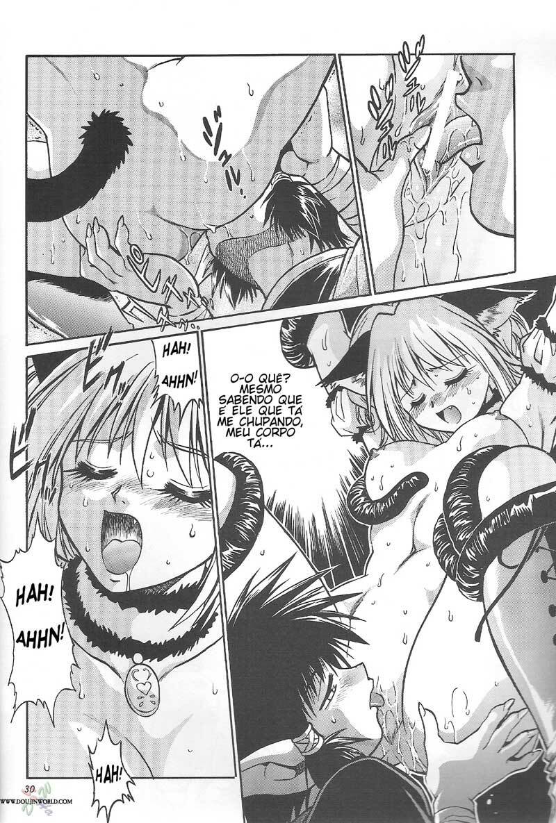 (CR32) [Studio Katsudon (Manabe Jouji)] Tokyo Myu Myu (Tokyo Mew Mew [Mew Mew Power]) (Portuguese) page 28 full