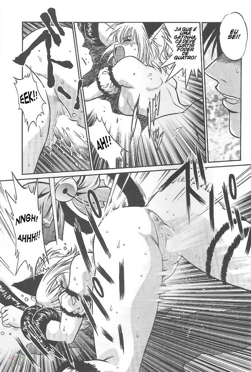 (CR32) [Studio Katsudon (Manabe Jouji)] Tokyo Myu Myu (Tokyo Mew Mew [Mew Mew Power]) (Portuguese) page 35 full