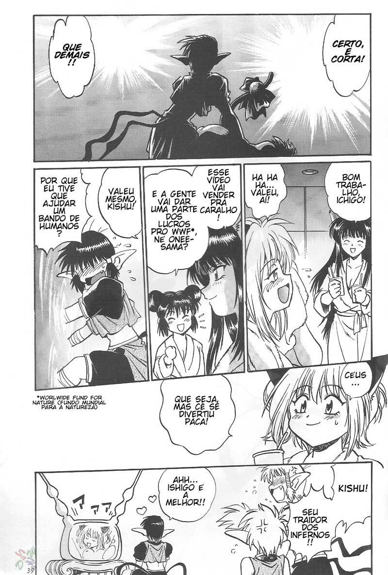 (CR32) [Studio Katsudon (Manabe Jouji)] Tokyo Myu Myu (Tokyo Mew Mew [Mew Mew Power]) (Portuguese) page 37 full