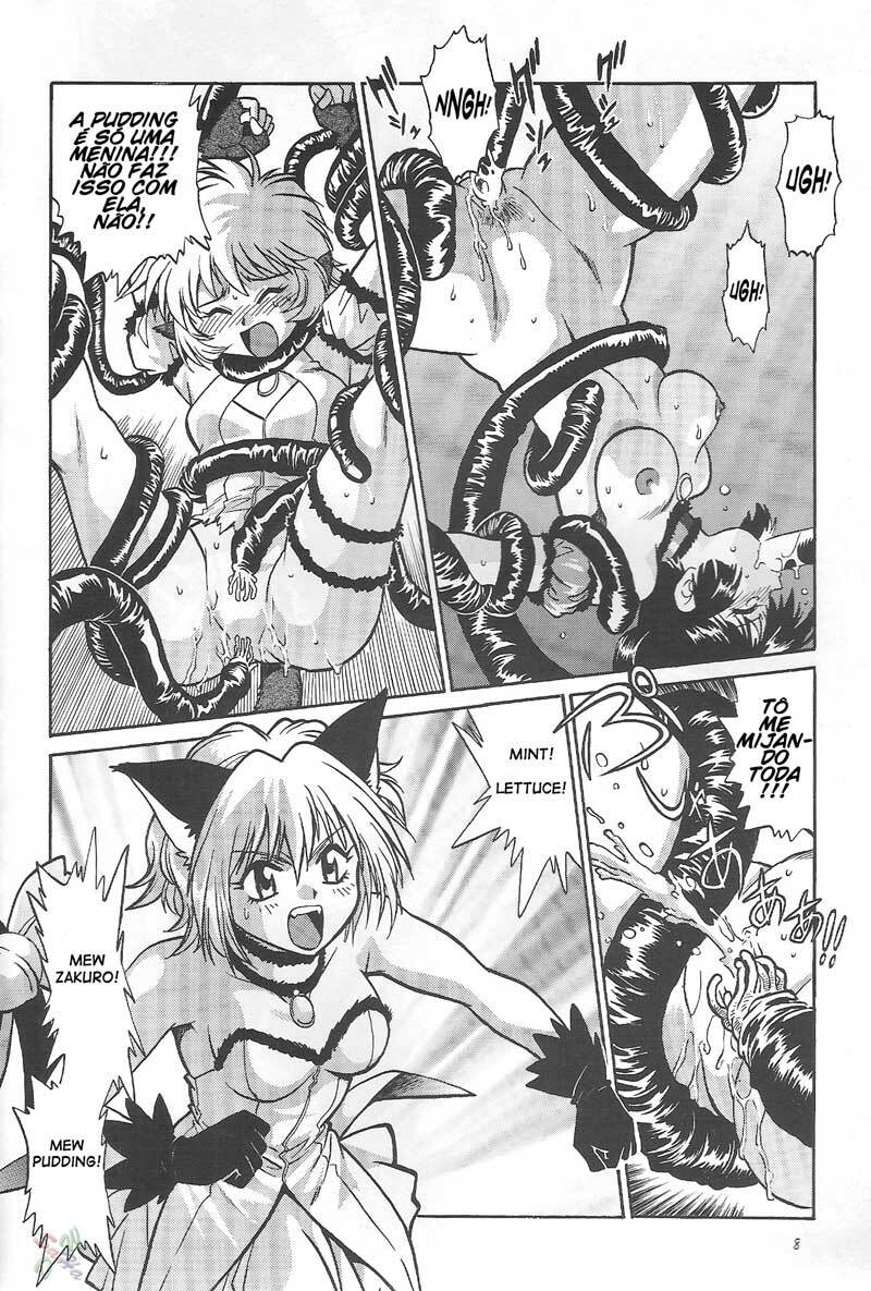(CR32) [Studio Katsudon (Manabe Jouji)] Tokyo Myu Myu (Tokyo Mew Mew [Mew Mew Power]) (Portuguese) page 6 full