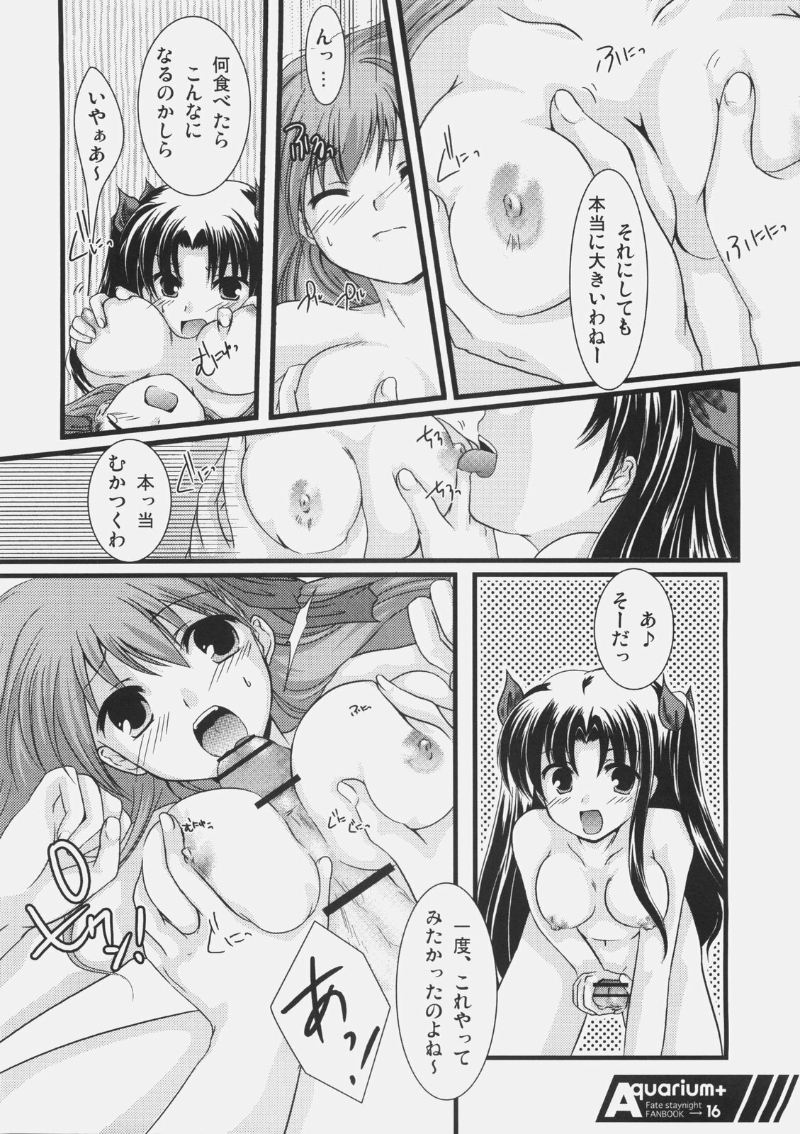 (C70) [Harukomachikan. (Nakazuki Yuuna)] Aquarium+ (Fate/stay night) page 15 full