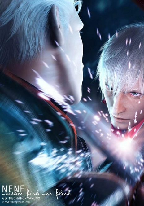 [GD Mechano (Izumi Yakumo)] n.f.n.f. - Neither Fish Nor Flesh (Devil May Cry 3) [English]