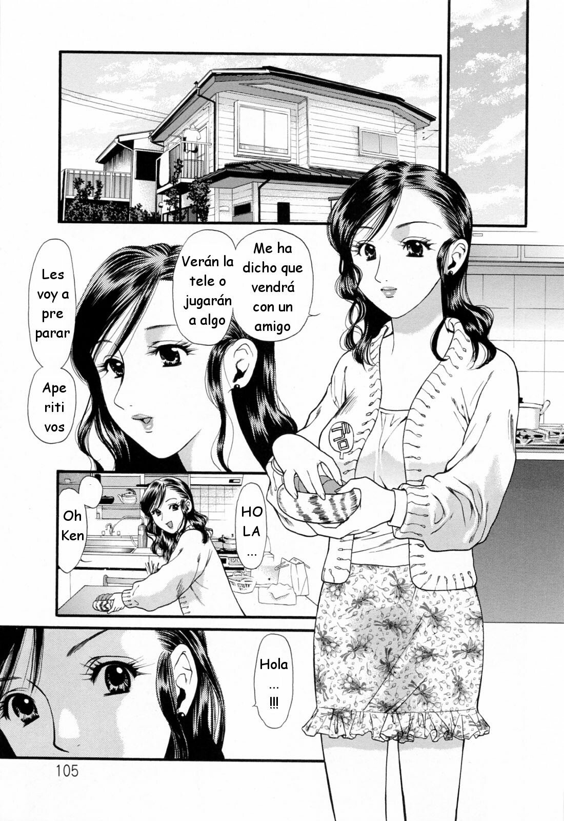 [Houruri] Hajimete no Hito [Spanish] page 107 full