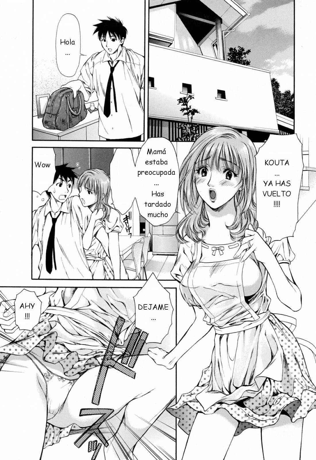[Houruri] Hajimete no Hito [Spanish] page 63 full