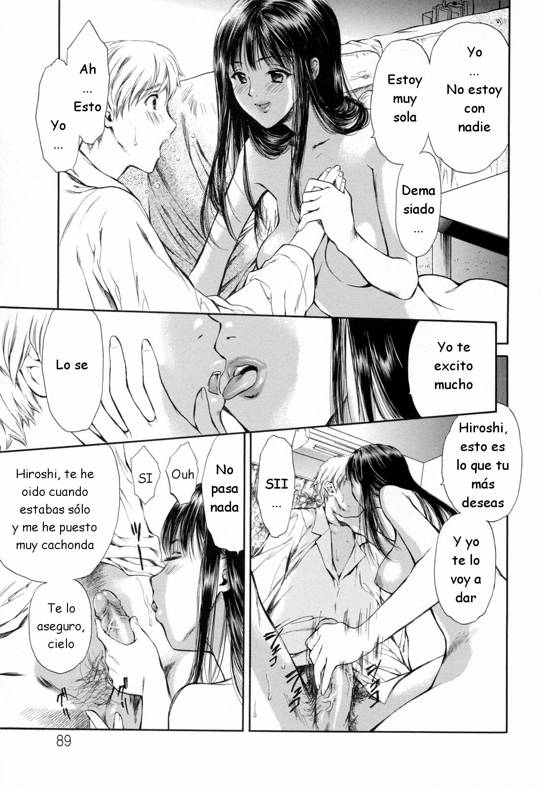 [Houruri] Hajimete no Hito [Spanish] page 91 full