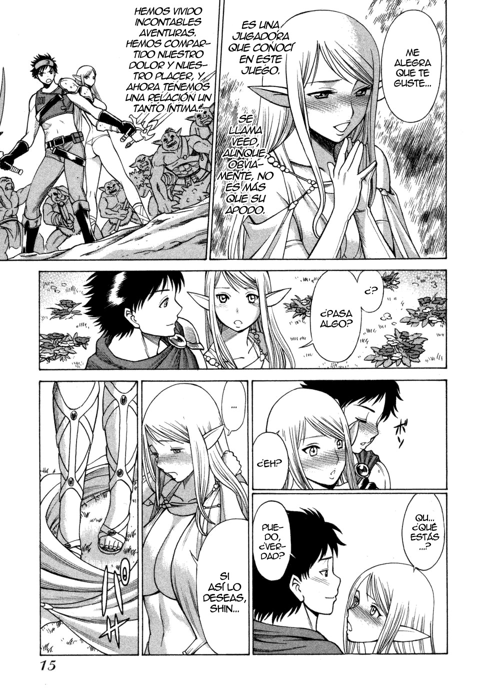 [Tamaki Nozomu] Ne.To.Ge | Lovers in Cyber World Ch. 1-6 [Spanish] page 17 full