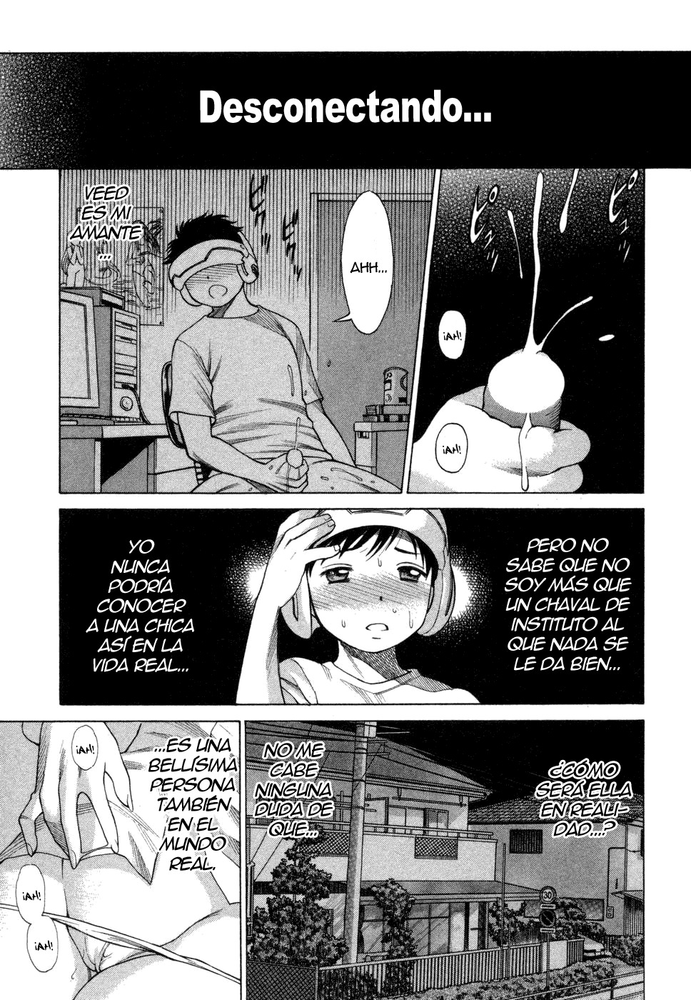 [Tamaki Nozomu] Ne.To.Ge | Lovers in Cyber World Ch. 1-6 [Spanish] page 25 full