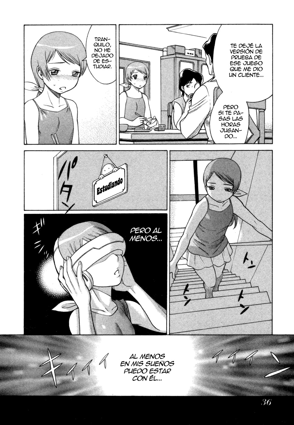 [Tamaki Nozomu] Ne.To.Ge | Lovers in Cyber World Ch. 1-6 [Spanish] page 38 full