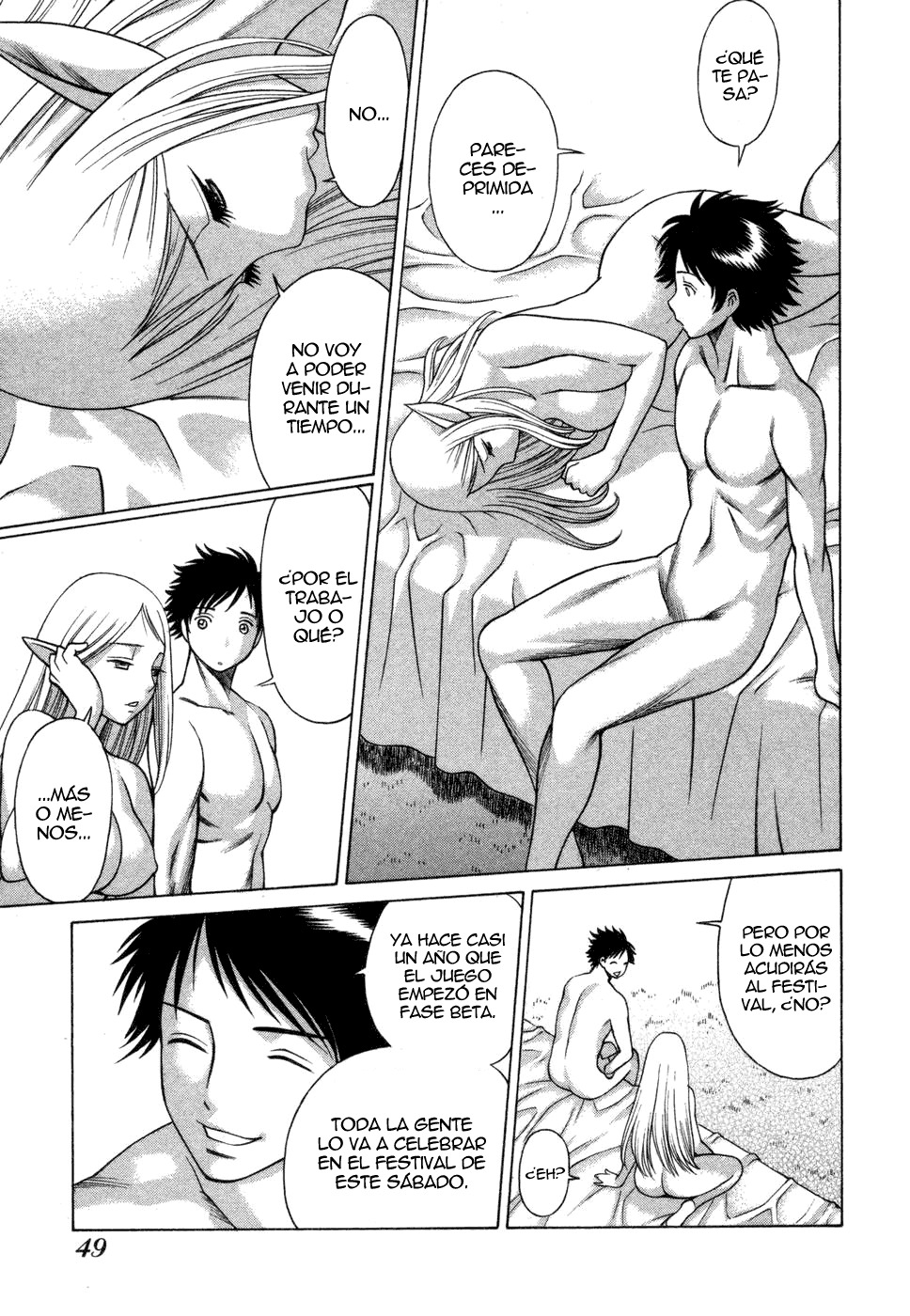 [Tamaki Nozomu] Ne.To.Ge | Lovers in Cyber World Ch. 1-6 [Spanish] page 51 full