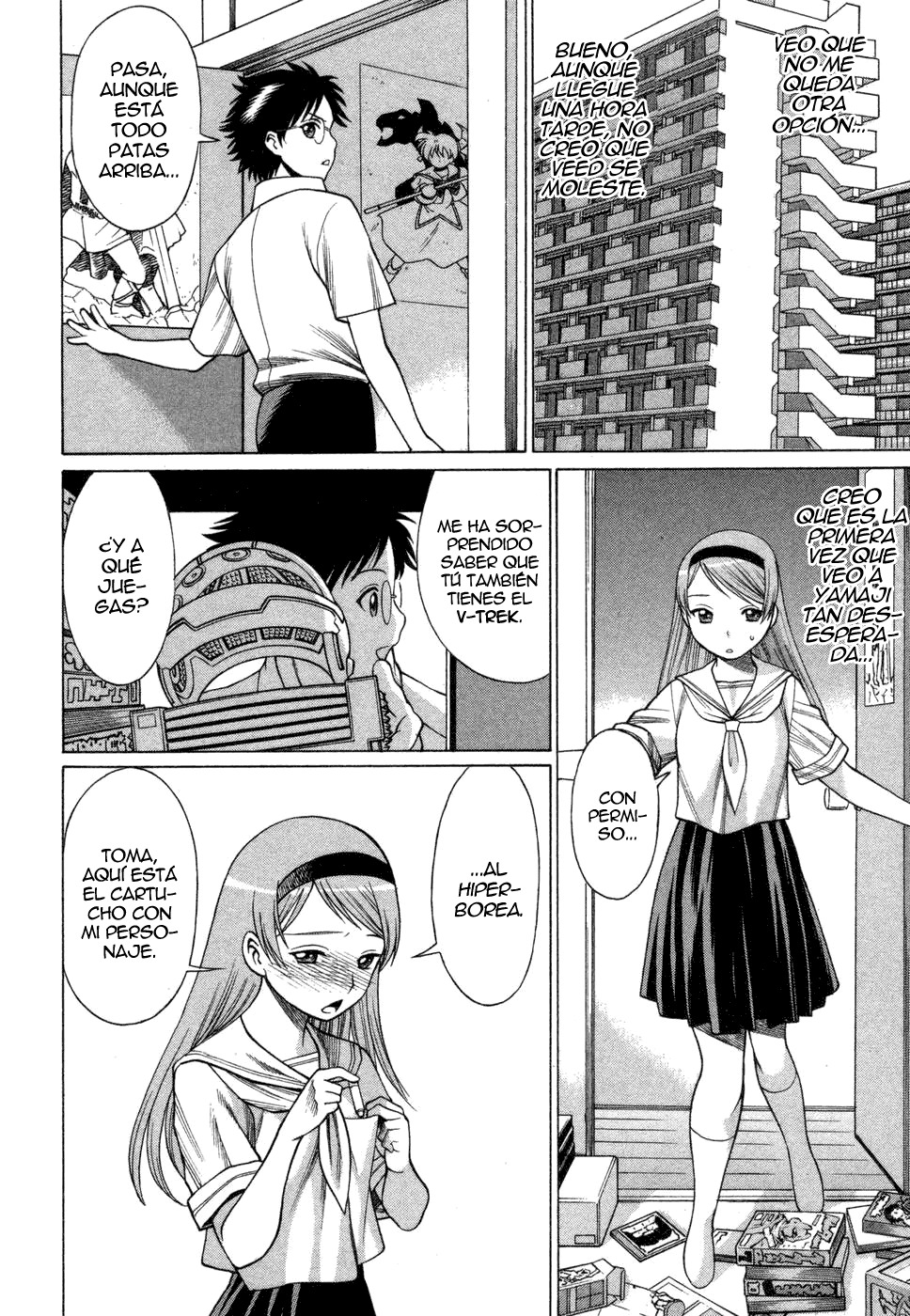 [Tamaki Nozomu] Ne.To.Ge | Lovers in Cyber World Ch. 1-6 [Spanish] page 56 full