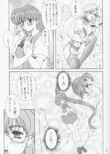 (C55) [Fukumaden (Ohkami Tomoyuki)] MA-DAN-MUSUME Koori + Honoo (Doki Doki Pretty League) - page 24