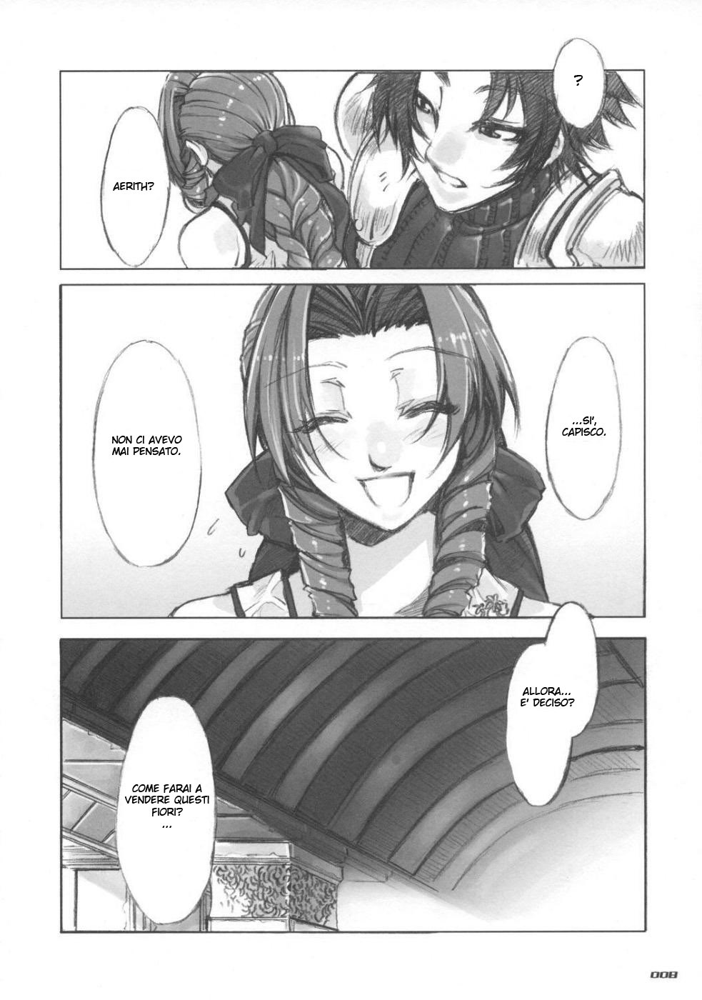 (C73) [Alice no Takarabako (Mizuryu Kei)] MORAL CRISIS (Final Fantasy VII) [Italian] [Hiso Hentai] page 8 full