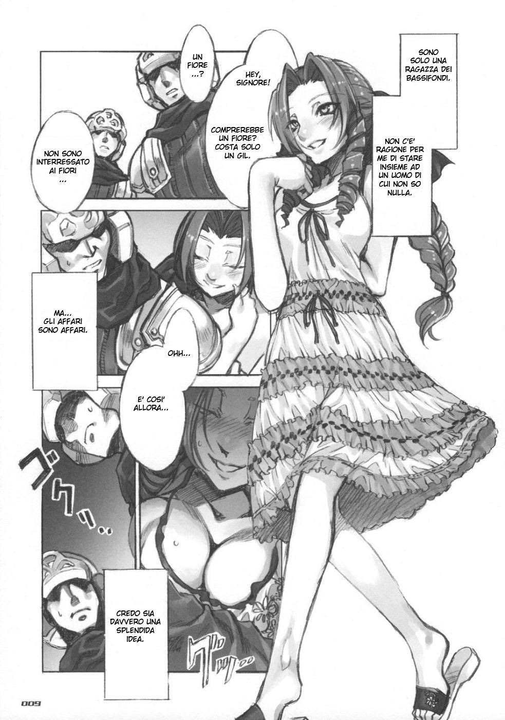 (C73) [Alice no Takarabako (Mizuryu Kei)] MORAL CRISIS (Final Fantasy VII) [Italian] [Hiso Hentai] page 9 full