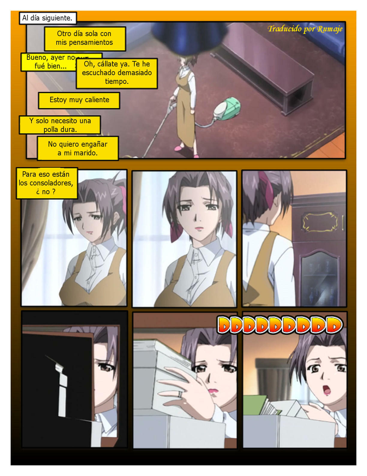 Submissive Mother #1 - Deseo oculto [Spanish] [Rewrite] [Rumaje] page 9 full
