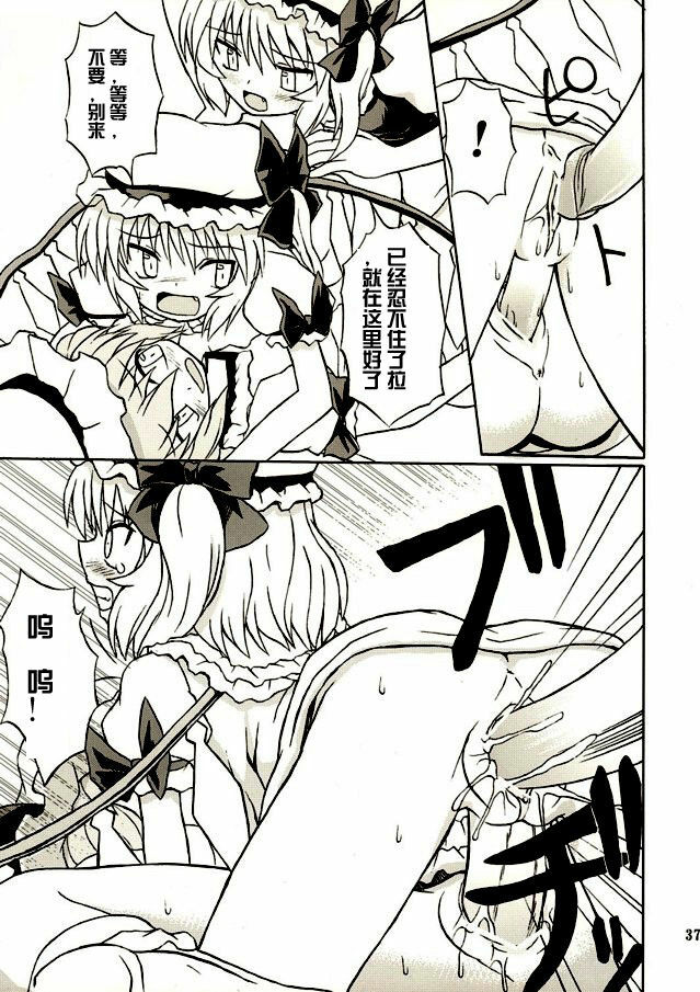 (Reitaisai 2) [Takakuya (Takaku Toshihiko)] Touhou Youjo Ranbu 2 (Touhou Project) [Chinese] page 36 full