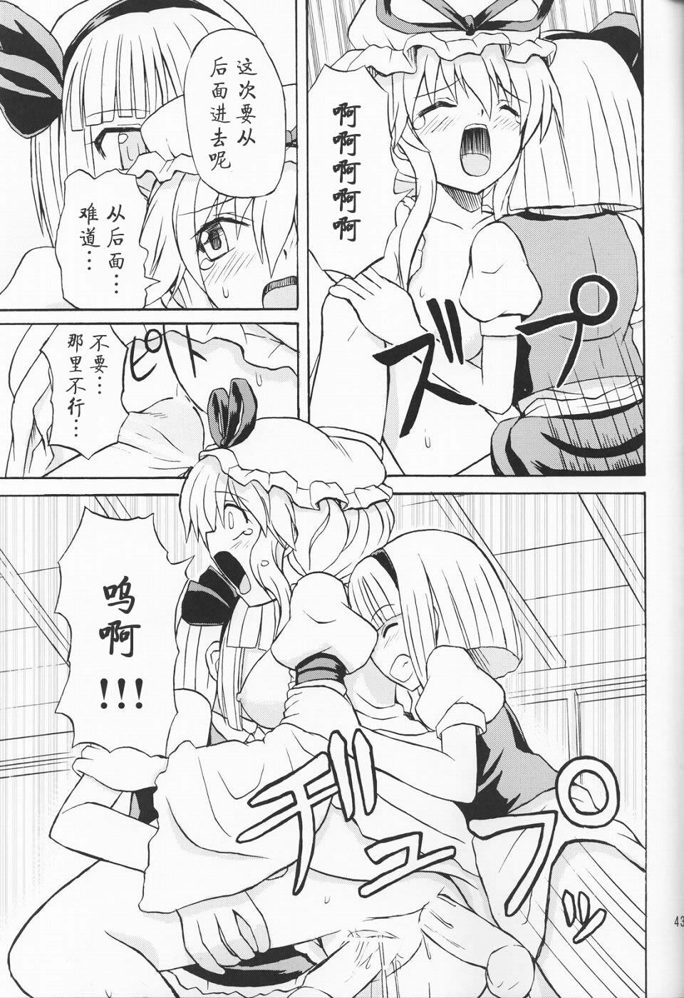 (Reitaisai 2) [Takakuya (Takaku Toshihiko)] Touhou Youjo Ranbu 3 (Touhou Project) [Chinese] page 43 full