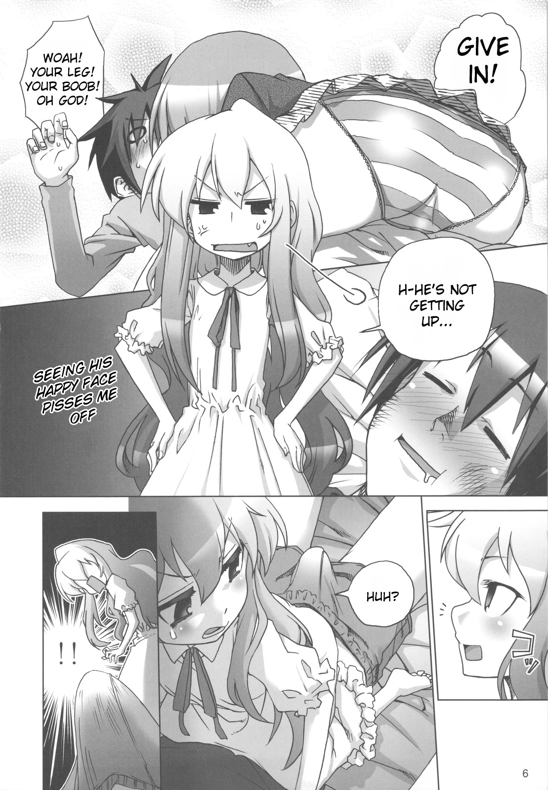 (C75) [Rikudou Juku (Hitotose Rin)] Tora Dango | Tiger Dumplings (Toradora!) [English] [DGB] page 5 full