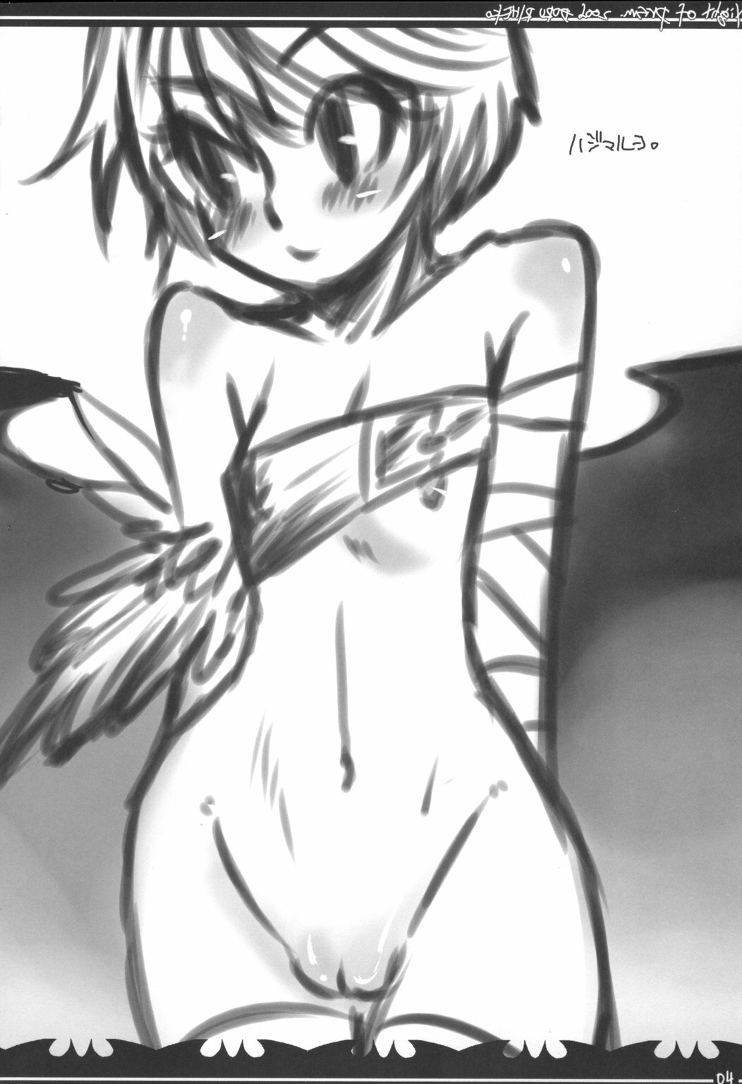 (C71) [Sarurururu (Doru Riheko)] Purizumu no Yoru | Night of the Prism (DarkStalkers) page 3 full
