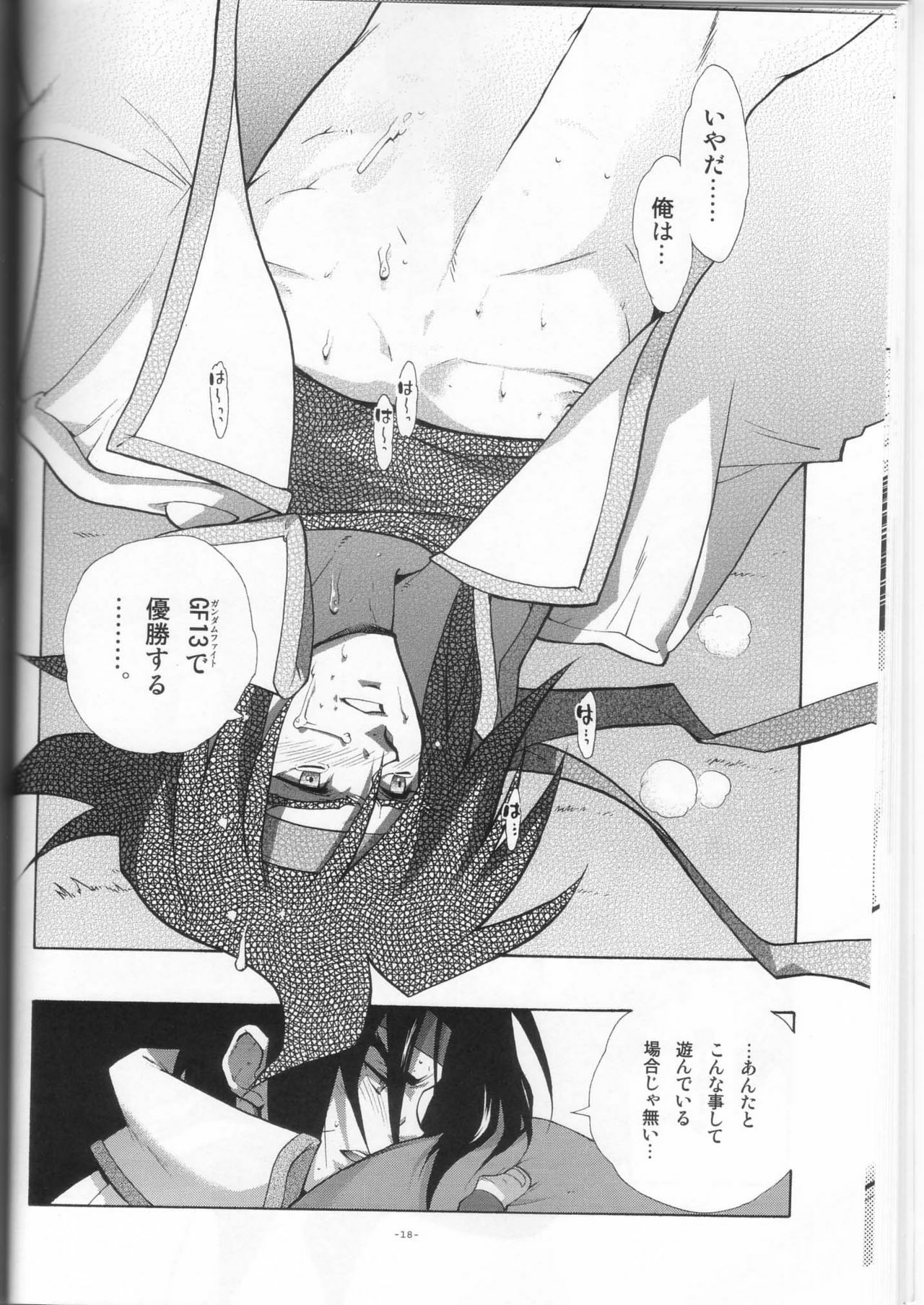 (C64) [Article 60 of Criminal Code (Shuhan)] GG Shitei Bon 2 (G Gundam) page 18 full