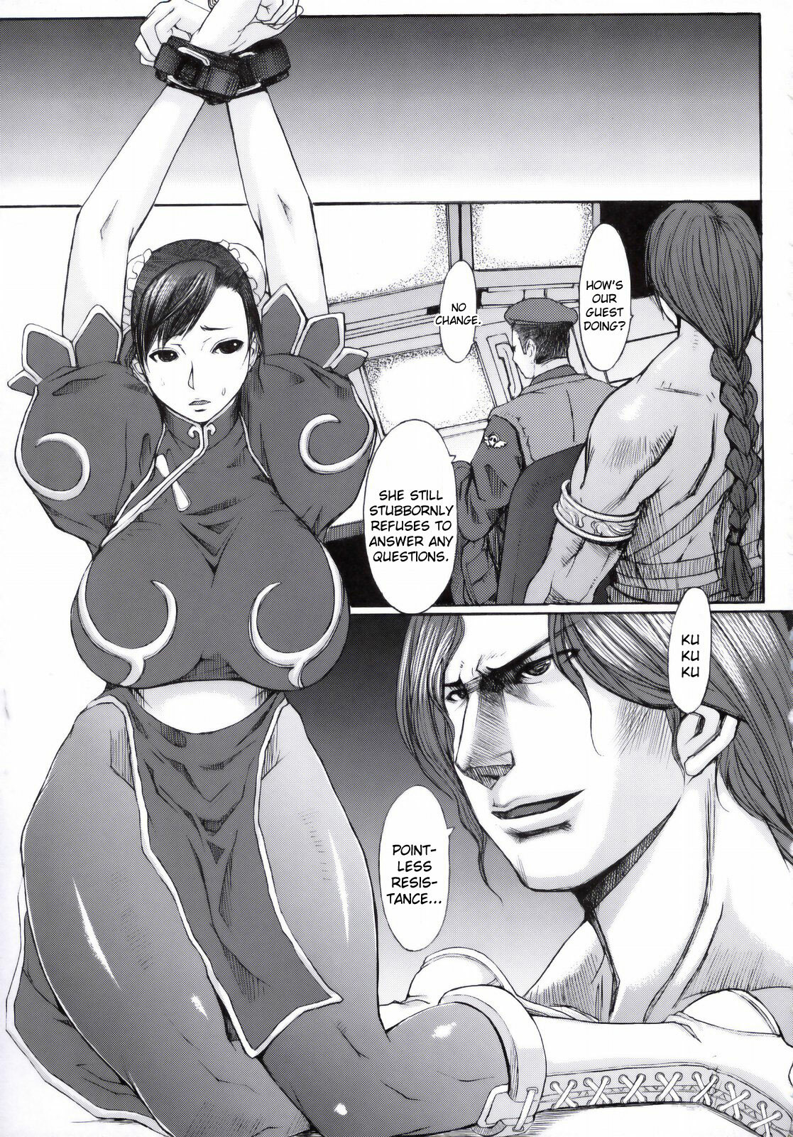 (C75) [Bakunyu Fullnerson (Kokuryuugan)] Shinkyaku Bigi (Street Fighter) [English] [DGB] page 2 full