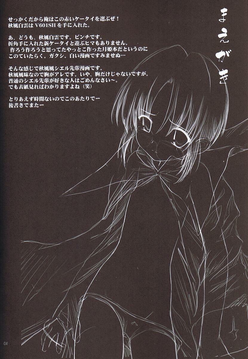 (C65) [Pazzo S.P. (Akikaze Shirakumo)] Petite Soeur (Tsukihime, MELTY BLOOD) page 3 full