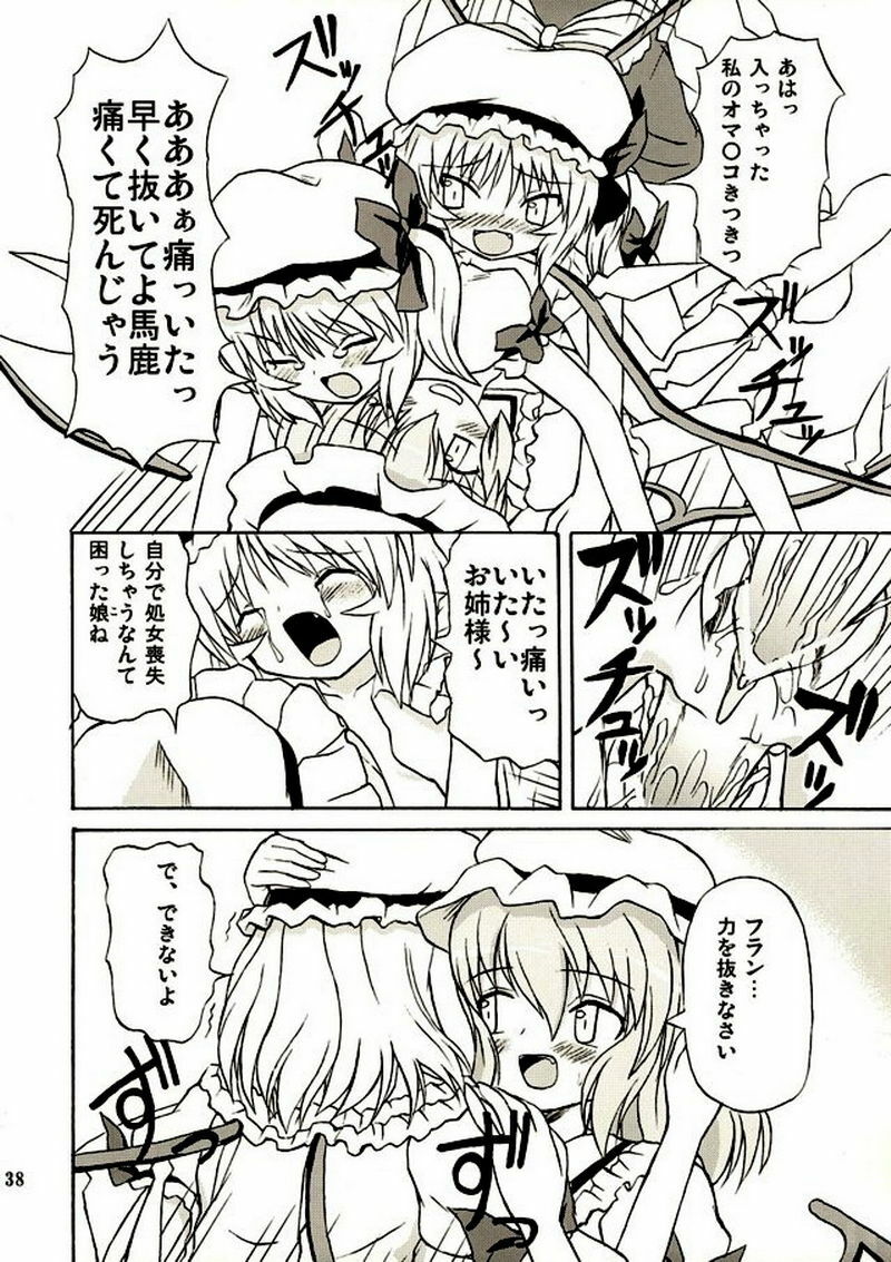 (Reitaisai 2) [Takakuya (Takaku Toshihiko)] Touhou Youjo Ranbu 2 (Touhou Project) page 37 full