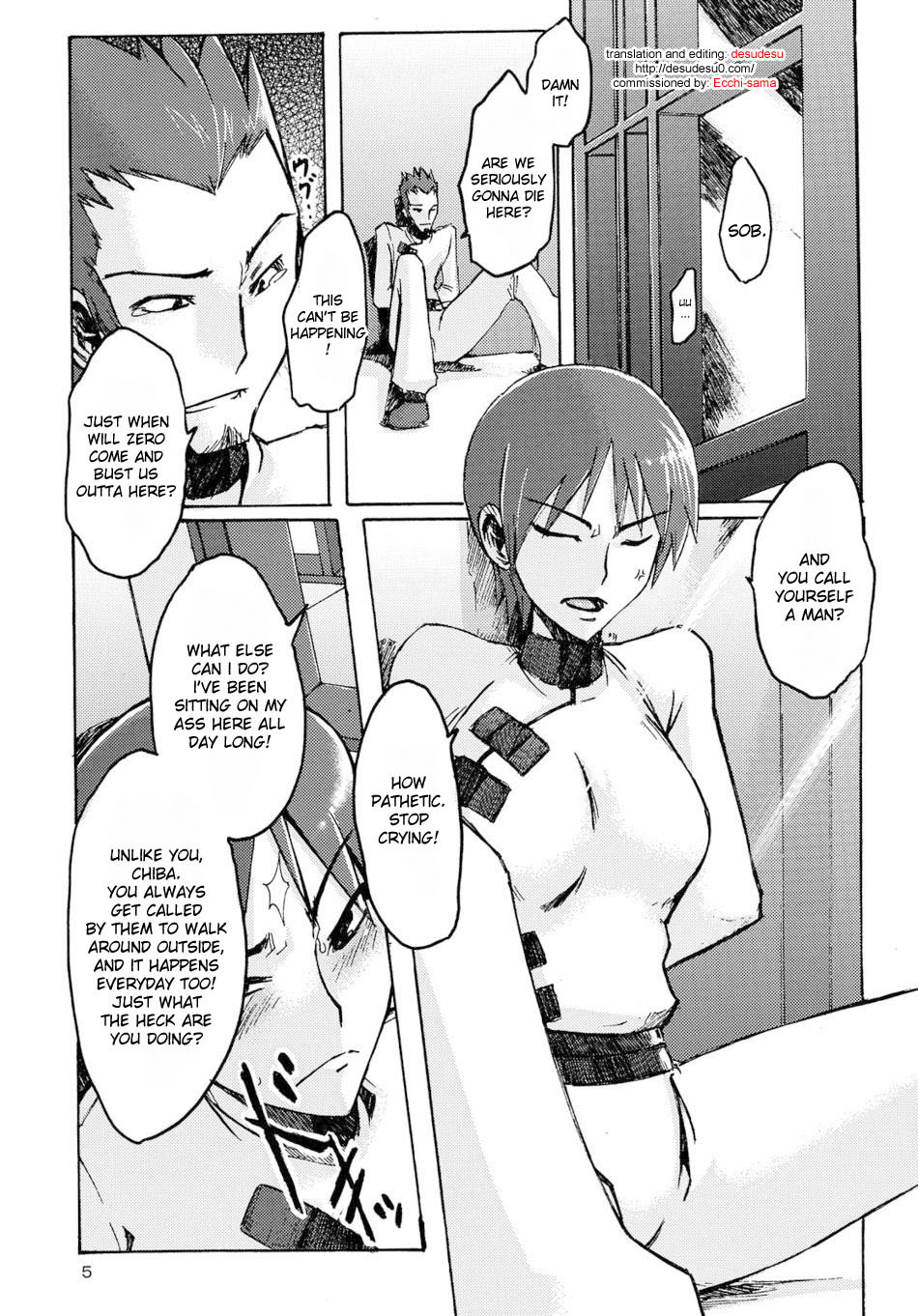 (C74) [Da Hootch (ShindoL)] Masaka no Chiba-san (Code Geass) [English] [desudesu] page 5 full