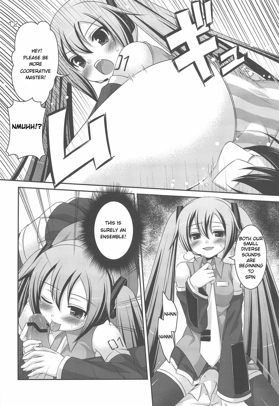 (C75) [etcycle (Hazuki)] Do Hentai Miku (Vocaloid) [English] [Tetra-Hentai Translations] page 11 full