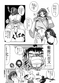 (SC14) [Furuya (TAKE)] Shimai Zanmai (Darkstalkers, Samurai Spirits) - page 33
